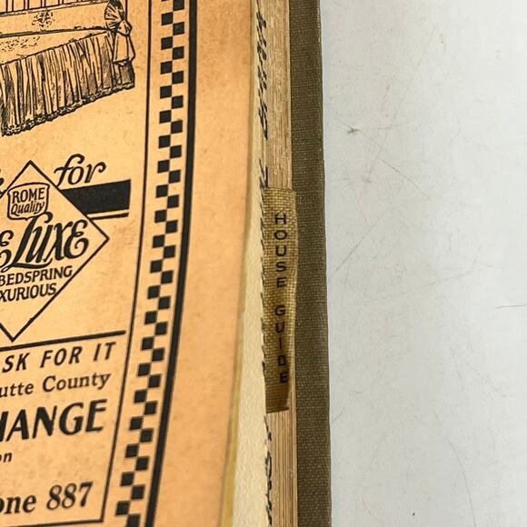 1926 CA Chico Oroville City Directory POOR Ancestry Genealogy Reference Antique - Picture 9 of 16